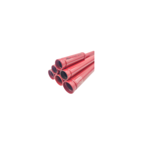 TUBO RANURADO ROJO ASTM-A795 UL/FM CED-10 6.00M